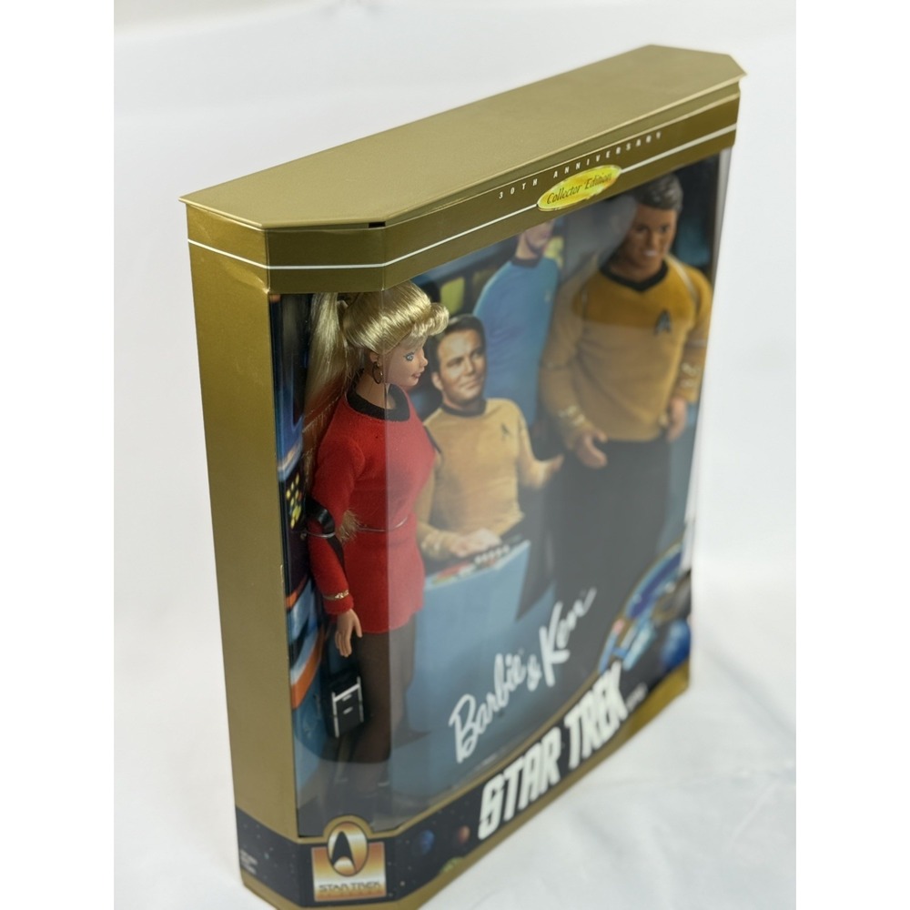Barbie & Ken Star Trek 30th Anniversary 1996 Collector Giftset 15006 NIB - Picture 3 of 5
